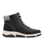 náhled Dámská kotníková obuv RIEKER L5602-00 BLACK H/W6