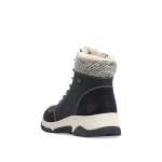náhled Dámská kotníková obuv RIEKER L5602-00 BLACK H/W6