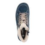 náhled Dámská kotníková obuv RIEKER L7701-14 BLUE H/W6