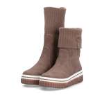 náhled Dámská kotníková obuv RIEKER Y6350-24 BROWN H/W6