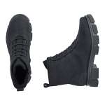 náhled Dámská kotníková obuv RIEKER Y7150-01   BLACK   H/W6