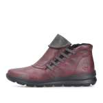 náhled Dámská kotníková obuv RIEKER Z0071-35   RED   H/W6