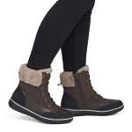 náhled Dámská kotníková obuv RIEKER Z4203-25 BROWN H/W6