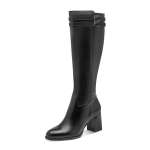 náhled Dámské kozačky TAMARIS 1-25547-47   BLACK 001   H/W6