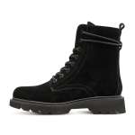 náhled Dámská kotníková obuv TAMARIS 1-25219-45   BLACK SUEDE 004   H/W6