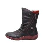 náhled Dámská obuv REMONTE BY RIEKER D3872/02 SCHWARZ KOMBI H/W 7