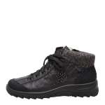 náhled Dámské černé kotníkové boty RIEKER L7110-01 SCHWARZ KOMBI H/W 7