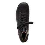 náhled Dámské černé kotníkové boty RIEKER L7110-01 SCHWARZ KOMBI H/W 7