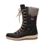 náhled Dámské kozačky REMONTE BY RIEKER RIE-1033203-W7 černá