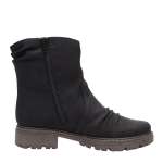 náhled Dámské černé kotníkové boty RIEKER Y9061/00 SCHWARZ H/W 7