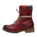 náhled Dámské vínové kotníkové boty RIEKER Y9122/35 ROT KOMBI H/W 7