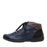 náhled Dámská obuv RIEKER L6543/00 SCHWARZ/BLAU H/W 7