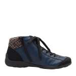 náhled Dámská obuv RIEKER L6543/00 SCHWARZ/BLAU H/W 7