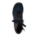 náhled Dámská obuv RIEKER L6543/00 SCHWARZ/BLAU H/W 7