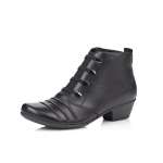 náhled Dámské černé kotníkové boty REMONTE D7381-01 SCHWARZ H/W 9