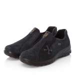 náhled Dámské mokasíny RIEKER RIE-1035825-W1 modrá