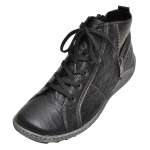 náhled Dámské černé kotníkové boty REMONTE R1472/01 SCHWARZ KOMBI H/W 8