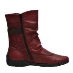 náhled Dámská obuv RIEKER R3495/35 WINE KOMBI H/W 8