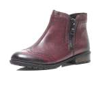 náhled Dámské vínové kotníkové boty RIEKER Y3361/35 ROT H/W 8