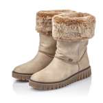náhled Dámské béžové kotníkové boty RIEKER Y3492/60 BEIGE KOMBI H/W 8