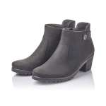 náhľad Dámska členková obuv RIEKER Y8062-00 SCHWARZ H/W 9