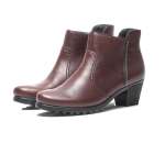 náhled Dámské vínové kotníkové boty RIEKER Y8070/36 ROT H/W 8