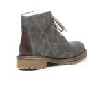náhled Dámská nadměrná obuv RIEKER Y9112/46 GRAU KOMBI H/W 8