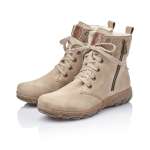 náhľad Dámska obuv RIEKER Z0134/60 BEIGE KOMBI H/W 8