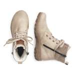 náhľad Dámska obuv RIEKER Z0134/60 BEIGE KOMBI H/W 8