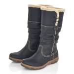 náhled Dámské kozačky RIEKER RIE-1035919-W1 černá