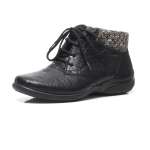 náhled Dámská kotníková obuv RIEKER Z7230/00 SCHWARZ H/W 8