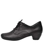 náhled Dámské černé polobotky RIEKER 41722/01 SCHWARZ H/W 8