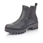 náhled Dámská kotníková obuv RIEKER 75750-00 černá W0