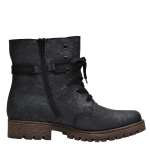 náhled Dámské modré kotníkové boty RIEKER 785G9/14 BLAU KOMBI H/W 8