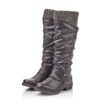 náhled Dámské kozačky RIEKER RIE-1036041-W0 černá