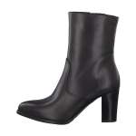 náhled Dámská kotníková obuv TAMARIS 1-1-25382-31 BLACK LEATHER 003