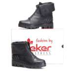 náhľad Dámska členková obuv RIEKER X2591/00 SCHWARZ H/W 8