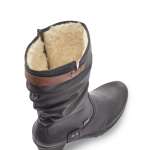 náhled Dámské kozačky RIEKER RIE-1036372-W9 černá