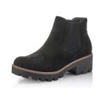 náhled Dámská kotníková obuv RIEKER 99284-00 SCHWARZ H/W 9