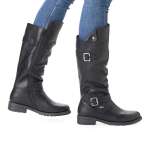 náhled Dámské kozačky REMONTE RIE-1036441-W9 černá