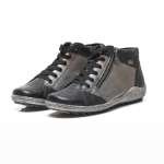 náhled Dámská kotníková obuv REMONTE R1496-02 SCHWARZ H/W 9