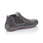 náhľad Dámska členková obuv RIEKER 52590-00 SCHWARZ H/W 9