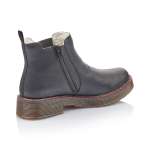 náhľad Dámska členková obuv RIEKER 70089-00 SCHWARZ H/W 9