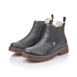 náhľad Dámska členková obuv RIEKER 70089-00 SCHWARZ H/W 9