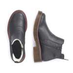 náhľad Dámska členková obuv RIEKER 70089-00 SCHWARZ H/W 9