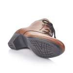 náhled Dámská nadměrná obuv RIEKER 70510-22 BRAUN H/W 9