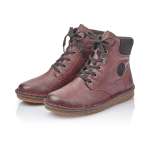 náhled Dámská obuv RIEKER RIE-1036702-W9 vínová