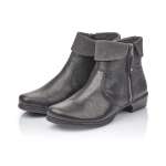 náhled Dámská kotníková obuv RIEKER 72260-01 SCHWARZ H/W 9