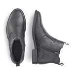 náhled Dámská nadměrná obuv RIEKER 72460-00 SCHWARZ H/W 9