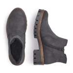 náhľad Dámska členková obuv RIEKER 75772-01 SCHWARZ H/W 9